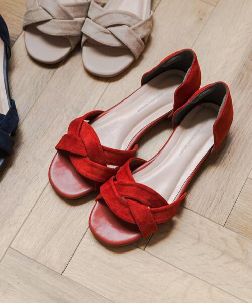 BRENTELLA 上品レザー　フラットサンダル　37 定価57200円 URBAN RESEARCH DOORS（アーバンリサーチドアーズ） サンダル