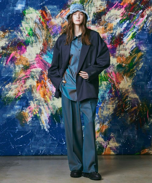 「MAISON SPECIAL」 長袖シャツ 1 ホワイト メンズの画像
