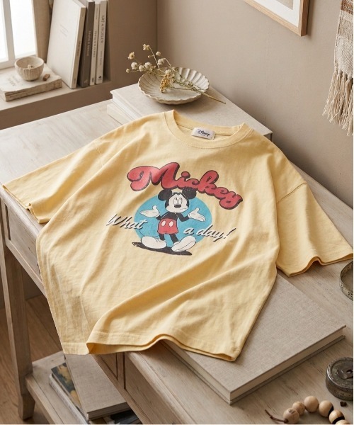 Disney（ディズニー） tシャツ 半袖 「DISNEY/ディズニー」ミッキー