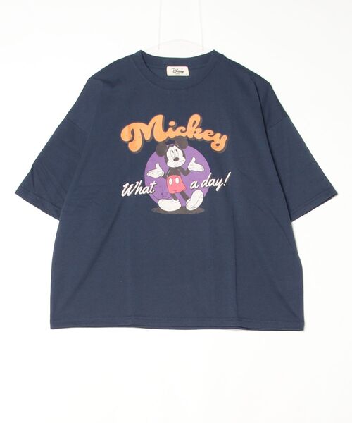Disney（ディズニー） tシャツ 半袖 「DISNEY/ディズニー」ミッキー