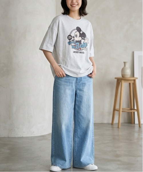 Disney（ディズニー） tシャツ 半袖 「DISNEY/ディズニー」ミッキー