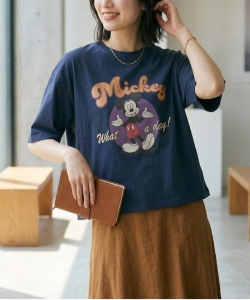 Disney（ディズニー） tシャツ 半袖 「DISNEY/ディズニー」ミッキー