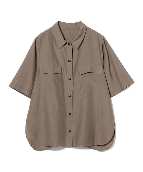 Demi-Luxe BEAMS（デミルクス ビームス） ブラウス シャツ 半袖 「7/31 