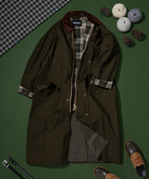 Barbour（バブアー） ブルゾン 40 セージグリーン メンズ : ZOZOTOWN