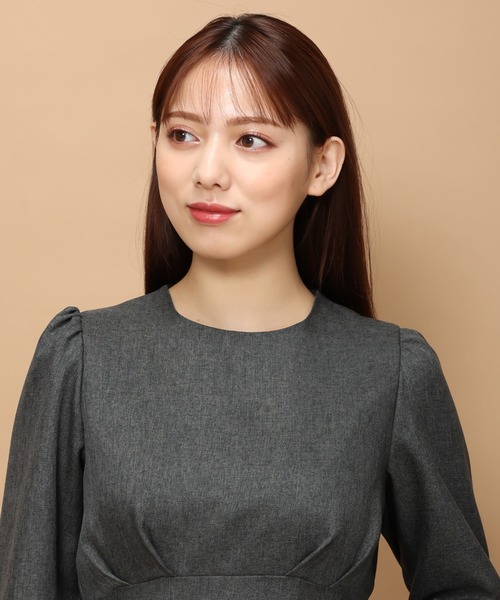 「MISCH MASCH」 長袖ワンピース S グレー レディース_画像4