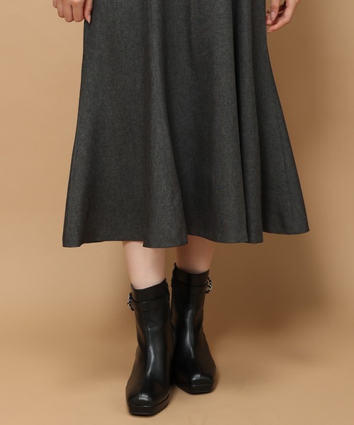 「MISCH MASCH」 長袖ワンピース S グレー レディース_画像6