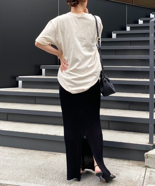 「MIXTA」 半袖Tシャツ MEDIUM ホワイト レディース_画像7