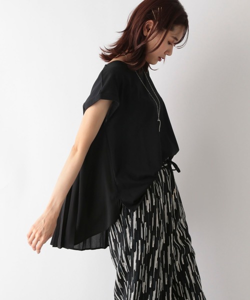 「GLOBAL WORK」 半袖ブラウス MEDIUM グレー系その他 レディース_画像7