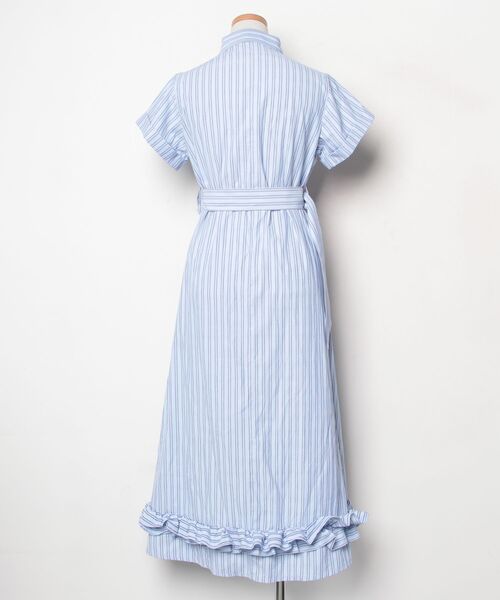 「jouetie」 シャツワンピース MEDIUM ブルー レディース_画像2
