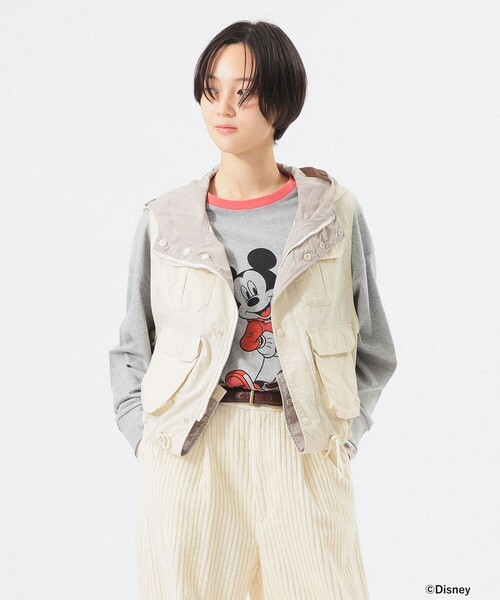 BEAMS BOY（ビームス ボーイ） ベスト ジレ マウンテンパーカー ベスト