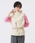ベスト ジレ マウンテンパーカー ベスト レディースの詳細画像4