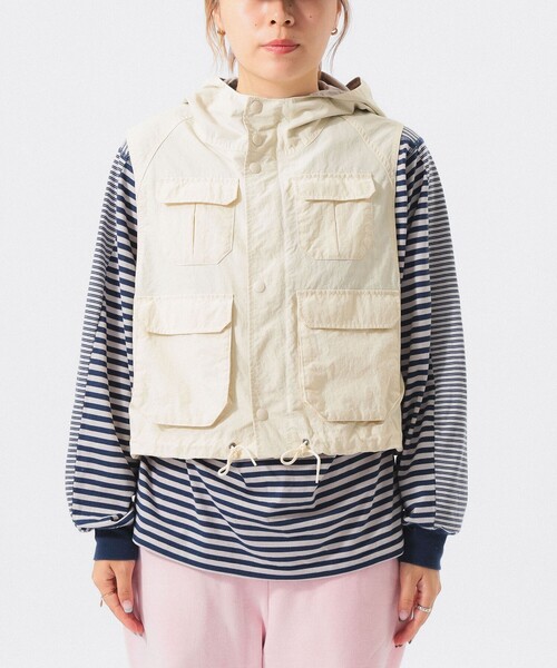 BEAMS BOY（ビームス ボーイ） ベスト ジレ マウンテンパーカー ベスト