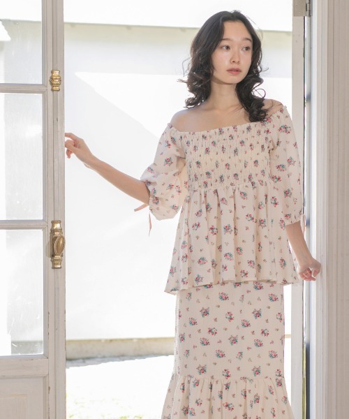 Cath Kidston（キャス・キッドソン） ブラウス シャツ 2way 