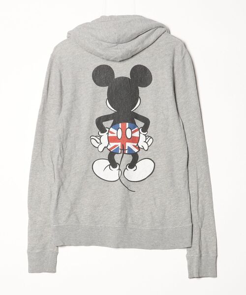 「JOYRICH」 プルオーバーパーカー「Disneyコラボ」 S グレー メンズ_画像2