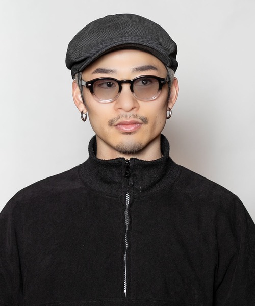 「CA4LA」 ハンチング L チャコールグレー メンズ_画像8