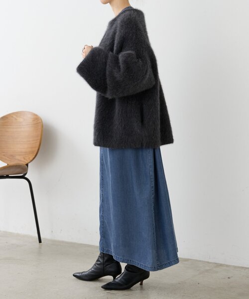 BEARDSLEY（ビアズリー） ワンピース デニムシャツワンピ : ZOZOTOWN