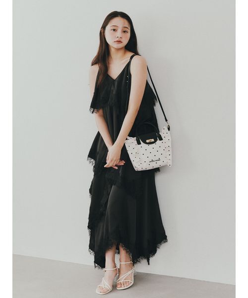 SNIDEL HOME ショルダーバッグ バッグ ショルダーフリルミニバッグ 