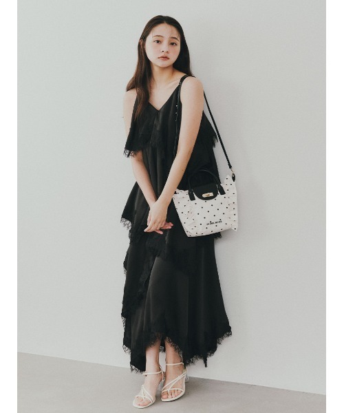 SNIDEL HOME ショルダーバッグ バッグ ショルダーフリルミニバッグ 