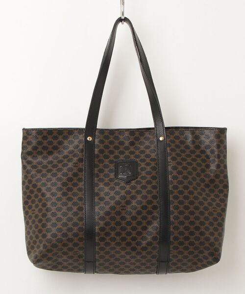 CELINE（セリーヌ） マカダム トートバッグ - ブラック レディース