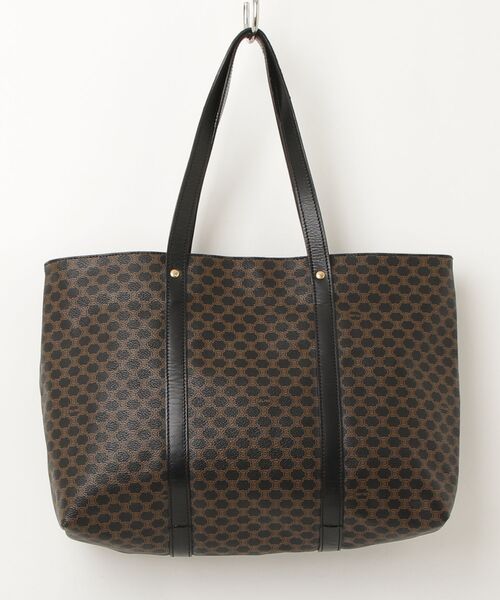 CELINE（セリーヌ） マカダム トートバッグ - ブラック レディース
