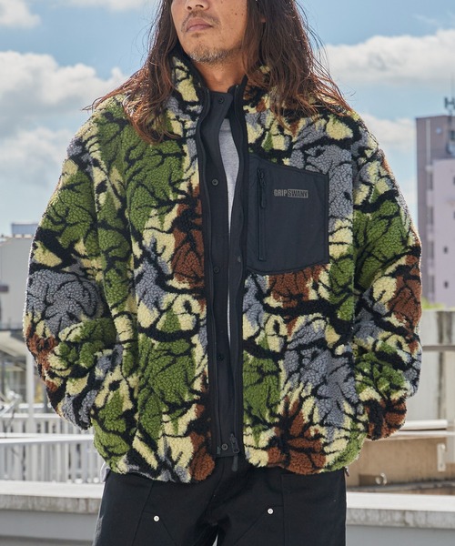 GRIP SWANY（グリップスワニー） ブルゾン アウター ボア REVERSIBLE