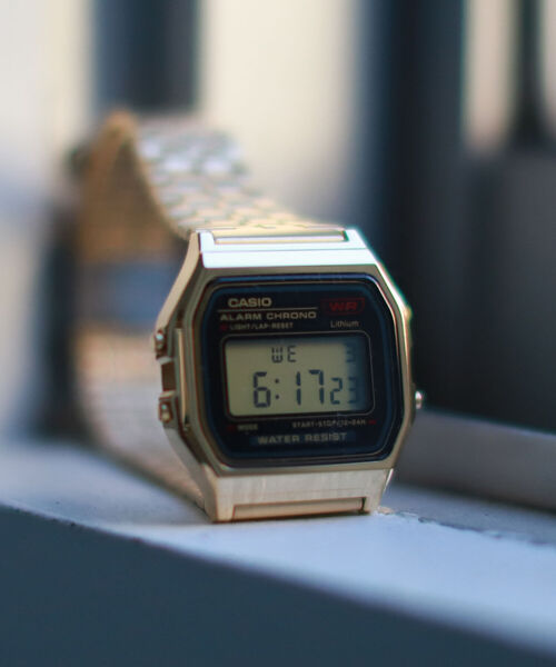 CASIO デジタル ウォッチ ゴールド 593 A159W JAPAN 腕時計 Casio A159W Watch (593) Made In Japan | eBay