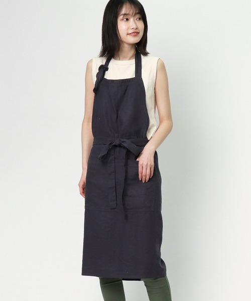 salle de bal（サルデバル） エプロン teint / テイント リネン カフェ