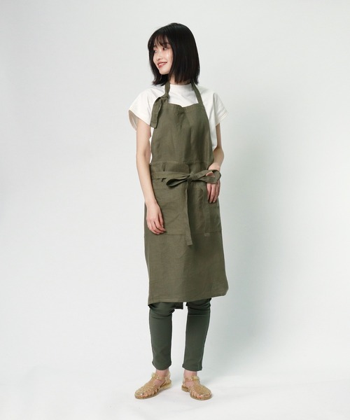 salle de bal（サルデバル） エプロン teint / テイント リネン カフェ