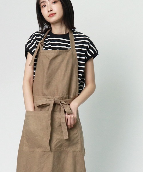 salle de bal（サルデバル） エプロン teint / テイント リネン カフェ