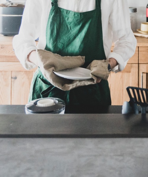 salle de bal（サルデバル） エプロン teint / テイント リネン カフェ