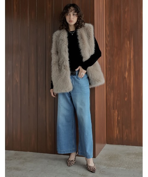 Re:EDIT（リエディ） ベスト ジレ 「2026AW COLLECTION」「販売枚数