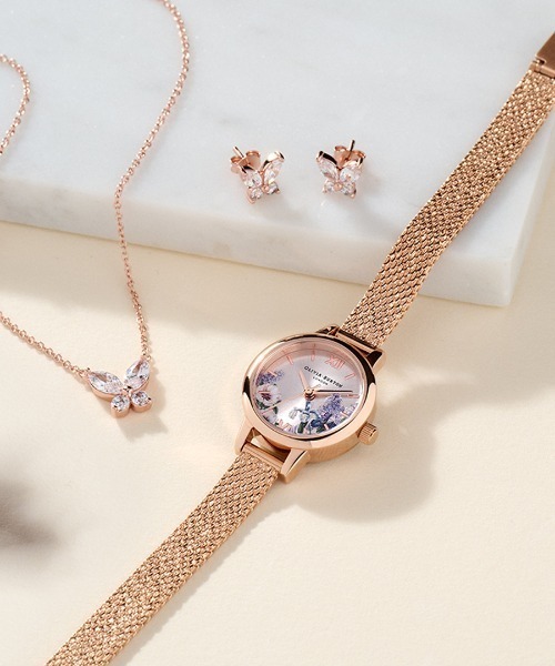 OLIVIA BURTON 腕時計 「OLIVIA BURTON/オリビアバートン」花柄
