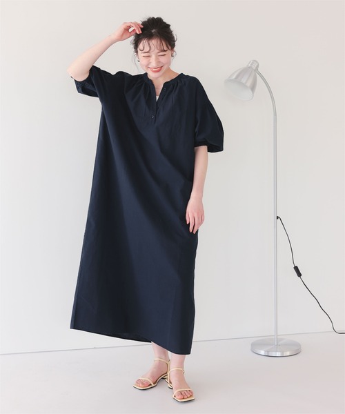 titivate（ティティベイト） シャツワンピース カフタンシャツ