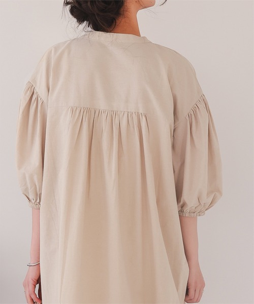 titivate（ティティベイト） シャツワンピース カフタンシャツ