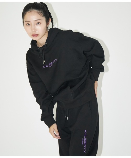 ANLIBERTY ANAP パーカー ANLIBERTYベーシックロゴスウェット