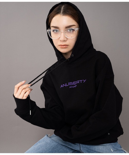 ANLIBERTY ANAP パーカー ANLIBERTYベーシックロゴスウェット