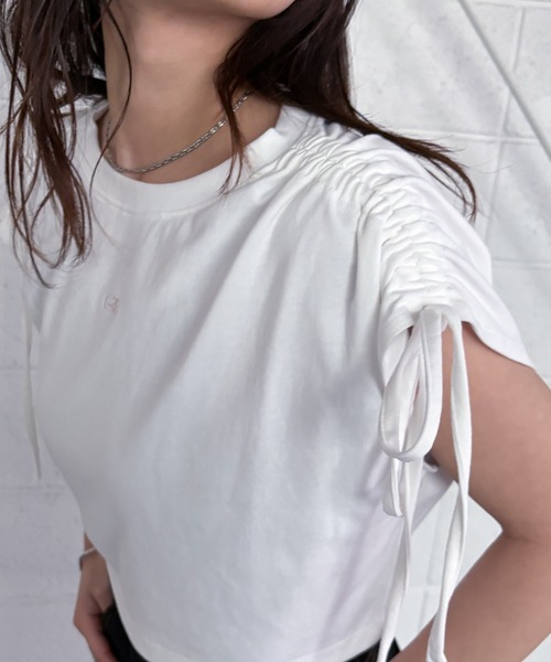 EPIMI E'PIMMY（エピミエピミー） tシャツ ショルダードロストTシャツ