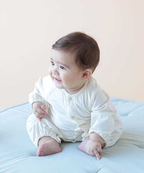 こども ビームス ベビー服 ロンパース Daily Organic 2way ロンパース
