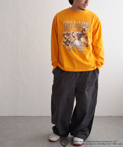 SNIDEL グレムリン 40周年記念 グレー スウェット コラボ フリーサイズ atmos x GREMLINS 2 gizmo Sweatshirt GRAY（アトモス x