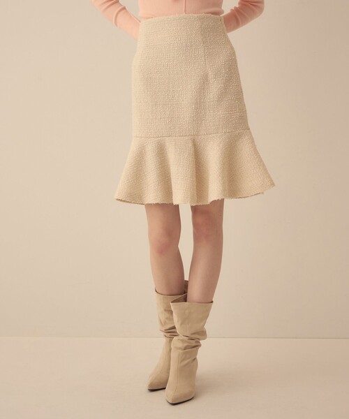 DEICY ツイードスカート 新品未使用 DEICY スカート ツイードフリルスカート : ZOZOTOWN Yahoo!店