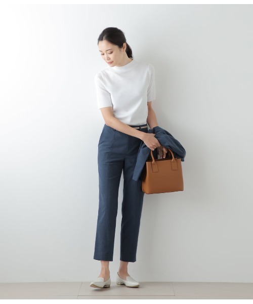 NEWYORKER パンツ 「ウォッシャブル」ドライシャンブレークロス