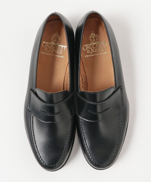 ビジネスシューズ CROCKETT＆JONES / BOSTON2 カーフ ローファー メンズの画像