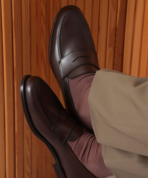 BEAMS F ビジネスシューズ CROCKETT＆JONES / BOSTON2 カーフ