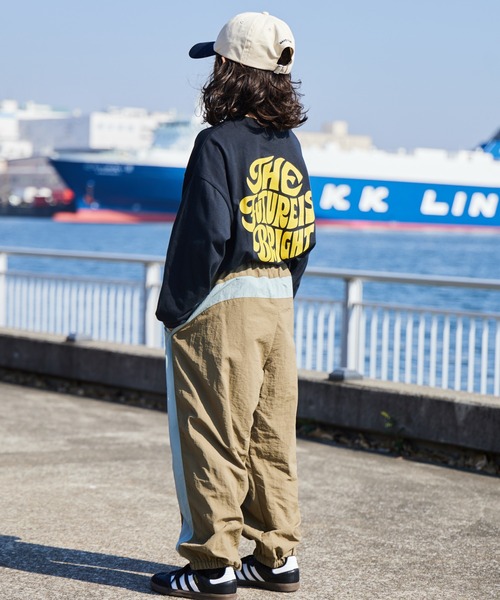 PAIRMANON STREET パンツ ナイロン サイド ライン パイピング