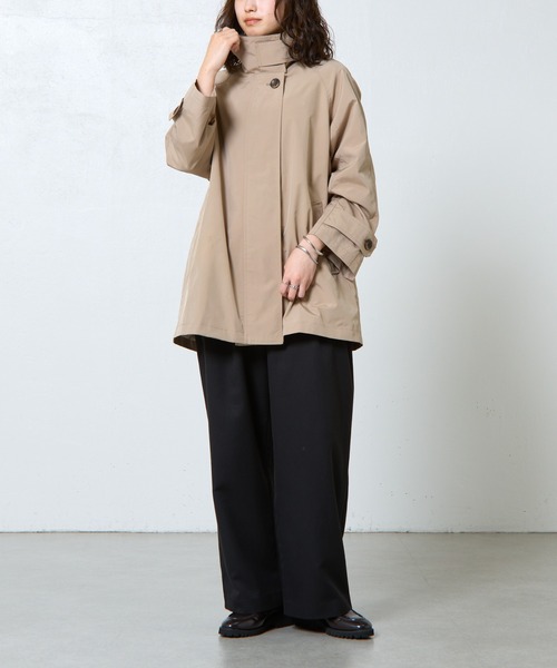 ブラウン キャメル ワイドパンツ レディース Mサイズ colony2139 COLONY 2139 スラックス パンツ 2タックワイドパンツ レディース