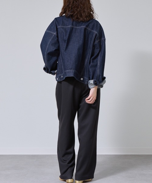 ブラウン キャメル ワイドパンツ レディース Mサイズ colony2139 COLONY 2139 スラックス パンツ 2タックワイドパンツ レディース