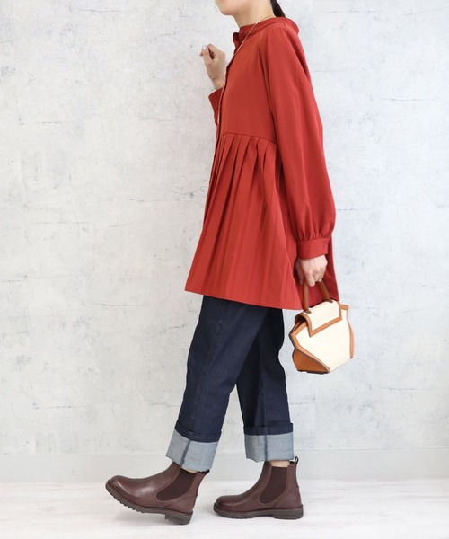 MODE KAORI ショートブーツ　本革 MODE KAORI（モードカオリ） ブーツ 「本革」「3E」サイドゴアショート