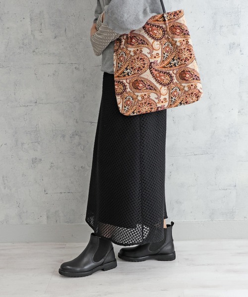 ◼️カブりん様ご購入◼️モード・カオリ　ショートブーツ　黒　23cm MODE KAORI（モードカオリ） ブーツ 「撥水 防滑 断熱+発熱