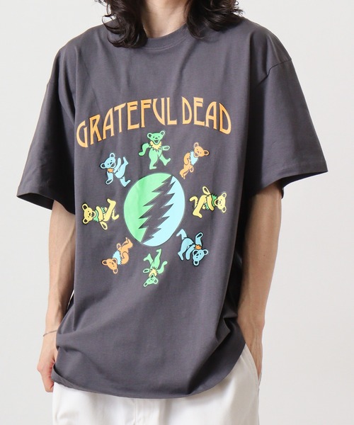 GRATEFUL DEAD Tシャツ　サイズM Grateful Dead tシャツ グレートフルデッドプリントオーバー