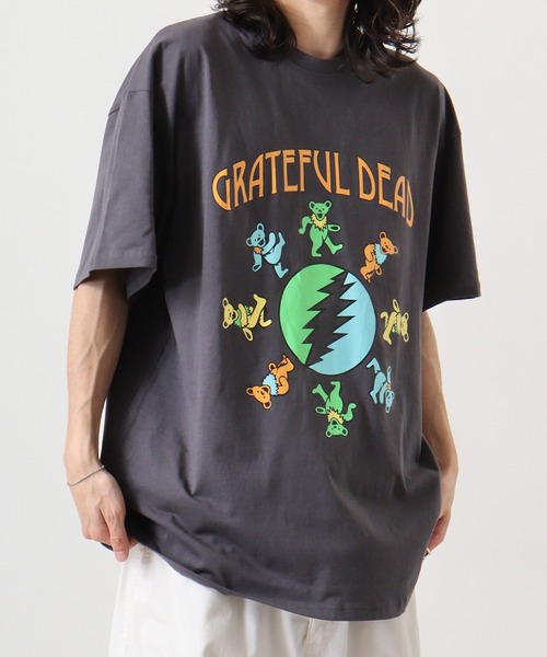 Grateful Dead tシャツ グレートフルデッドプリントオーバー